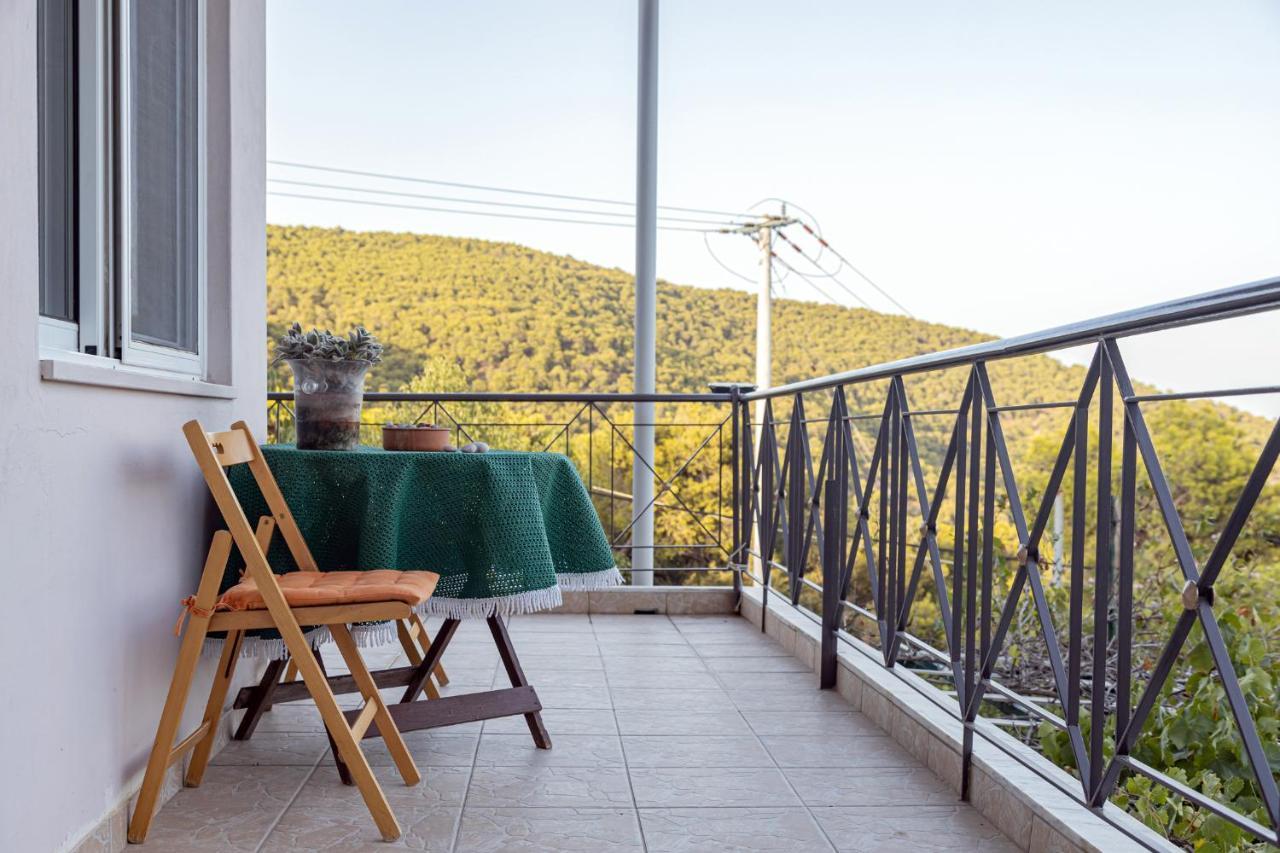 Mary'S Paradise Apartment With Panoramic Sea View To Kakia Thalassa And Daskalio Keratea ภายนอก รูปภาพ